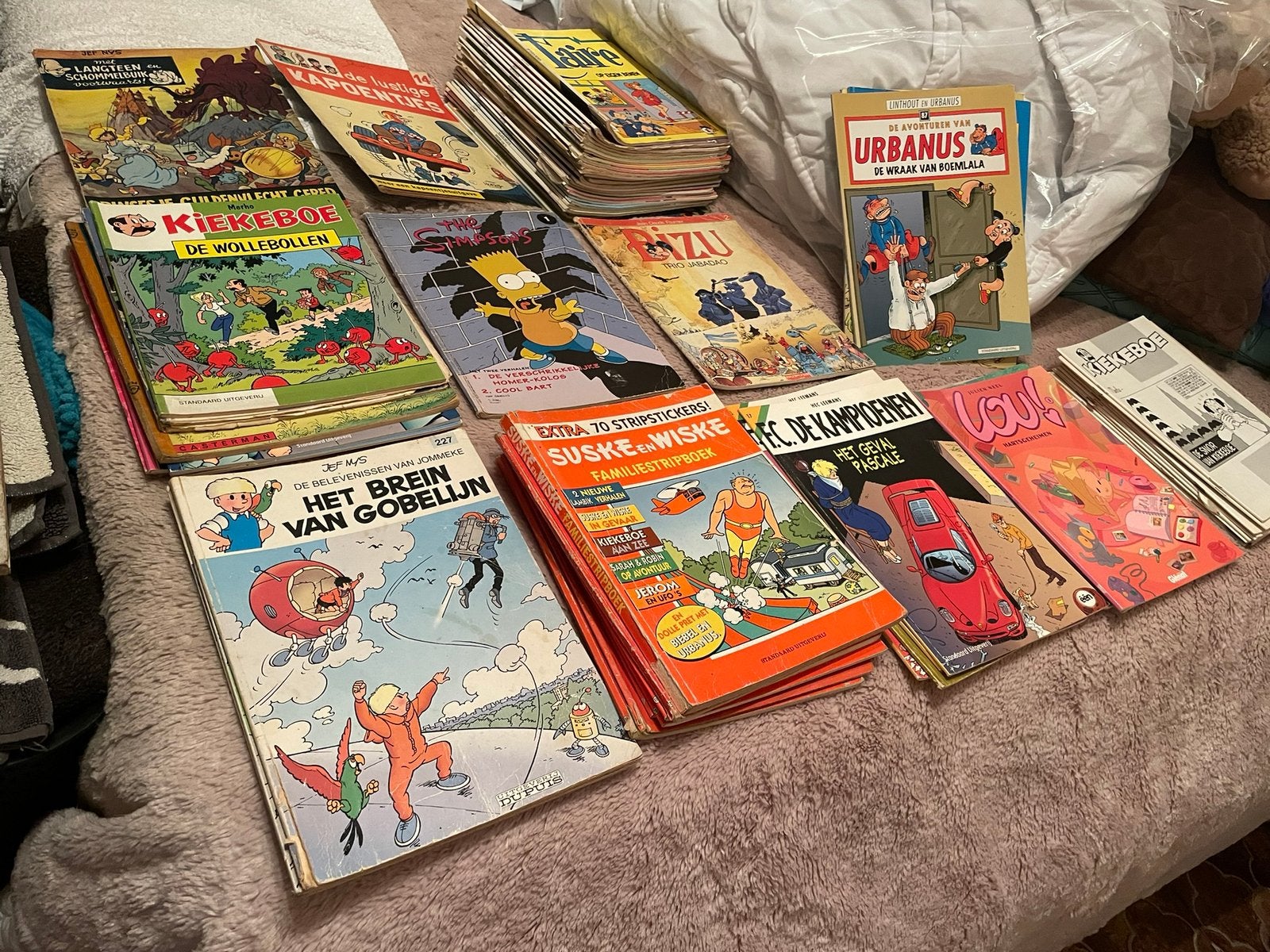 Lot strips, Ophalen, Gelezen