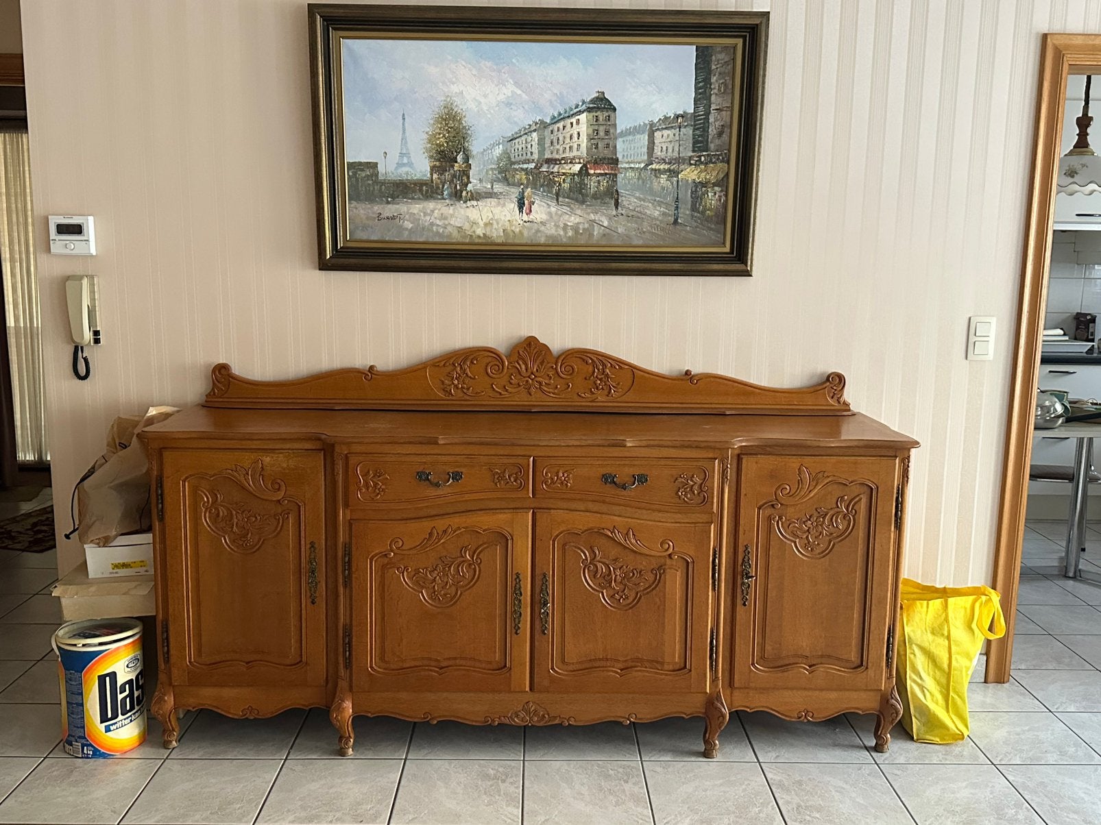 Kwaliteitsvolle inboedel Louis XV, Ophalen