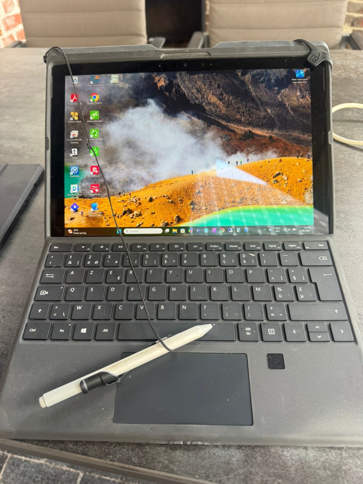 Microsoft Surface Pro 7 met pen, Computers en Software, Gebruikt, 8 GB, Ophalen of Verzenden, SSD