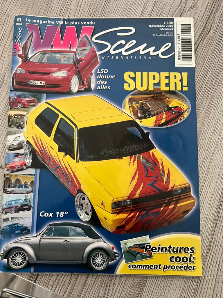 Vw scène numéro 11 2004, Livres, Enlèvement, Comme neuf