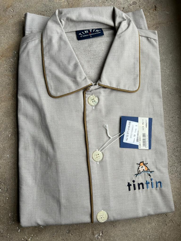 Nieuwe pyjama TinTin maat smal, Kleding | Heren, Pyjama's, Ophalen, Nieuw, Maat 46 (S) of kleiner