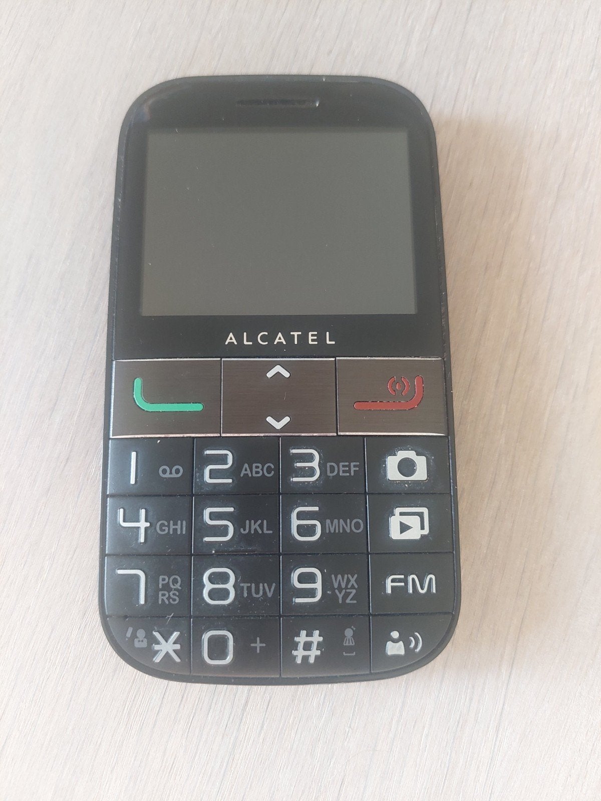GSM Alcatel 2001, Télécoms, Enlèvement ou Envoi, Moins de 3 mégapixels, Noir