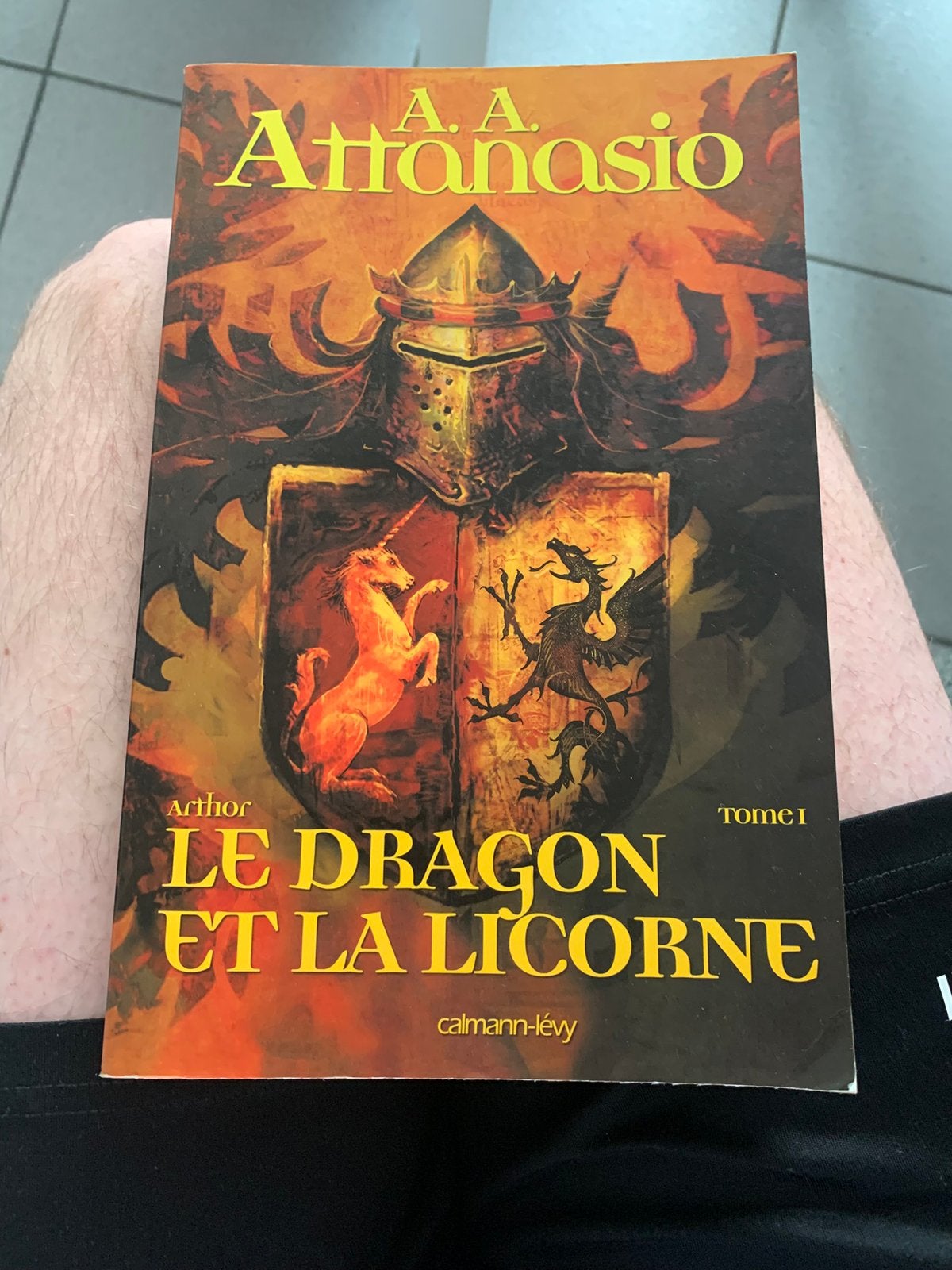 A. A. Attanasio - Le dragon et la licorne, Ophalen of Verzenden, Zo goed als nieuw