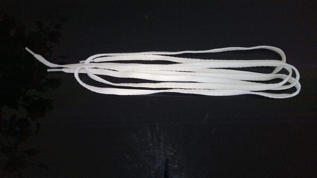 Nieuw : witte schoenveters 1.25 m, Ophalen of Verzenden, Nieuw