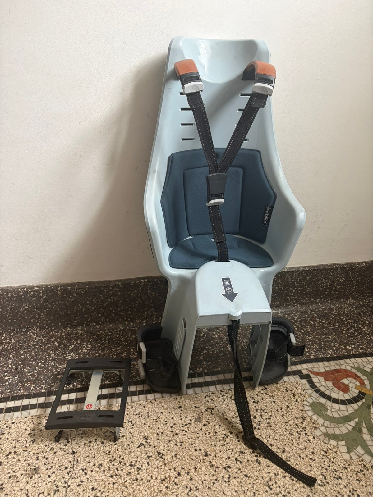 Bobike fietsstoel, Fietsen en Brommers, Ophalen, Achterzitje, 0 t/m 18 kg, Gebruikt