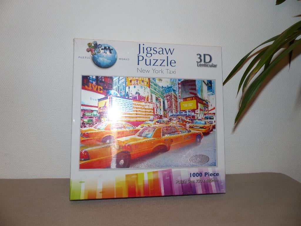 Puzzle 3D NYE - 1000 pièces, Hobby & Loisirs créatifs, Enlèvement ou Envoi, 500 à 1500 pièces, Comme neuf, Puzzle