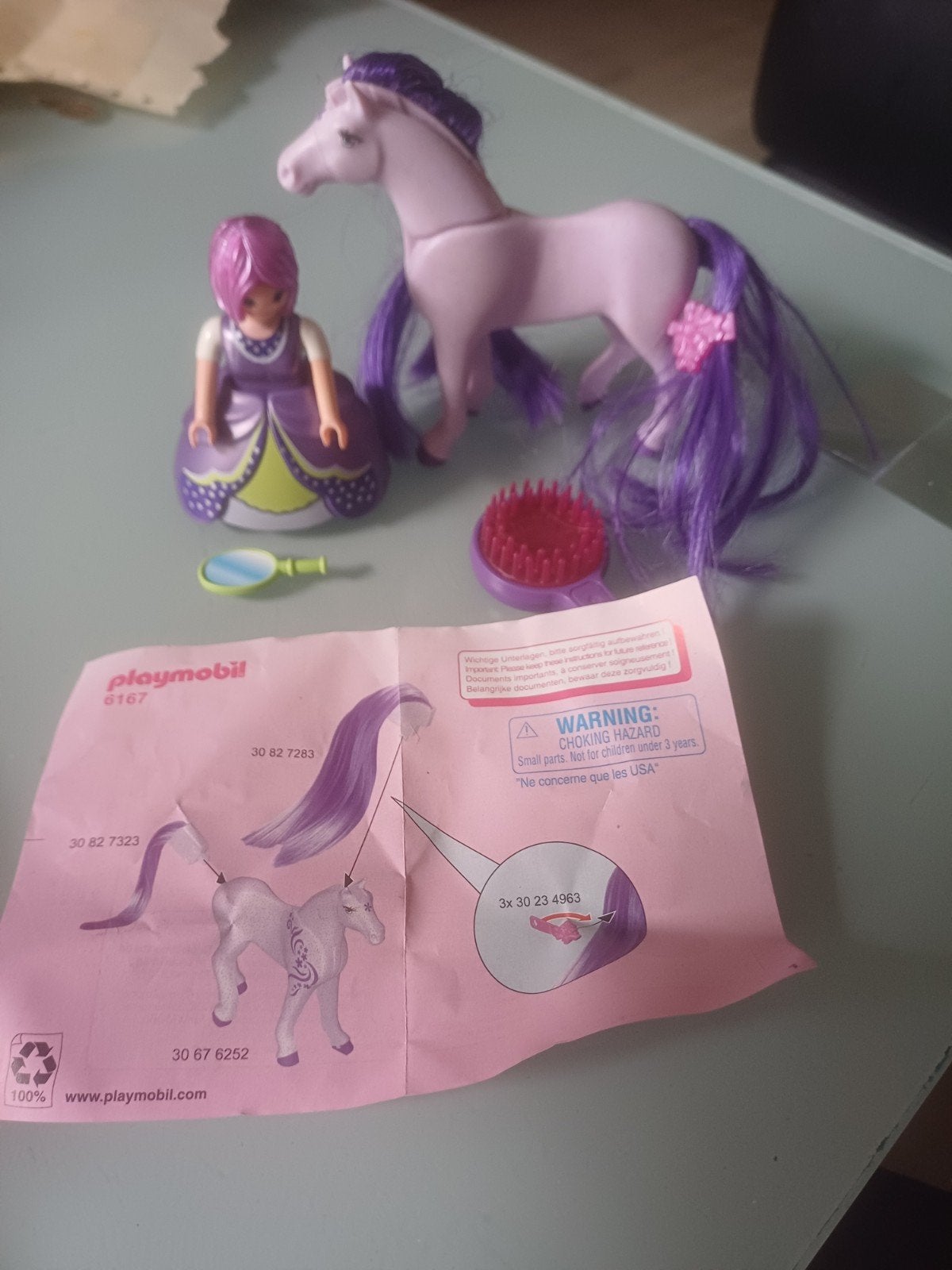 Playmobile 6167 Princesse Viola avec cheval, Enlèvement ou Envoi