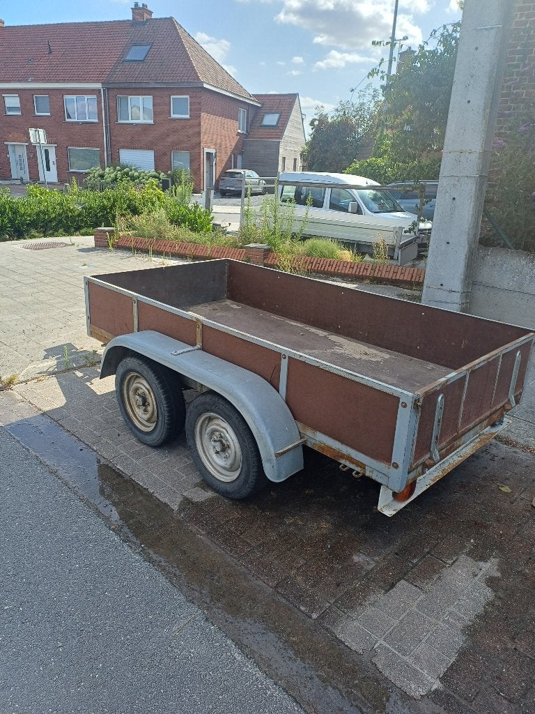 Aanhangwagen, Ophalen, Gebruikt