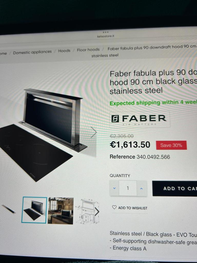 FABER S.p.A. FABULA, Ophalen, Motor