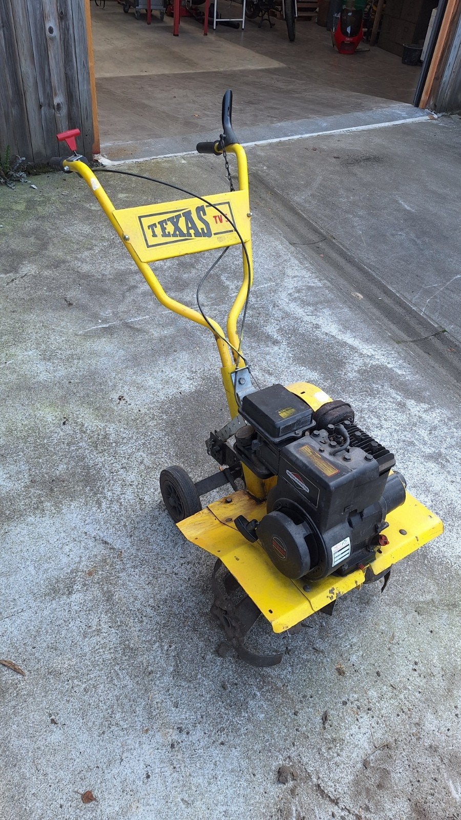 motoculteur, Tuin en Terras, Ophalen