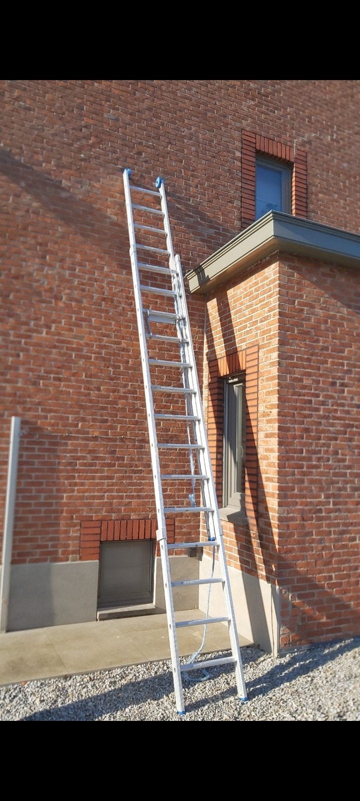 Solide ladder, Doe-het-zelf en Bouw, Ladders en Trappen, Ladder, Ophalen