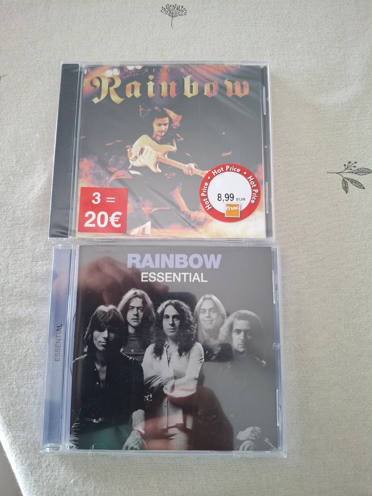 Cds rainbow 1.5 par CD, Enlèvement ou Envoi