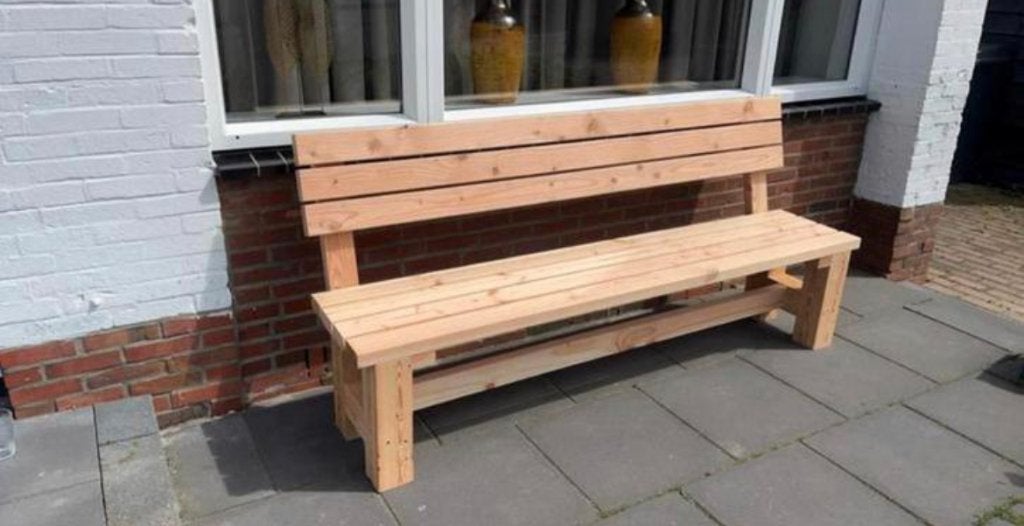 douglas tuinbankjes - stevig en nieuw, Ophalen of Verzenden, Nieuw, Hout