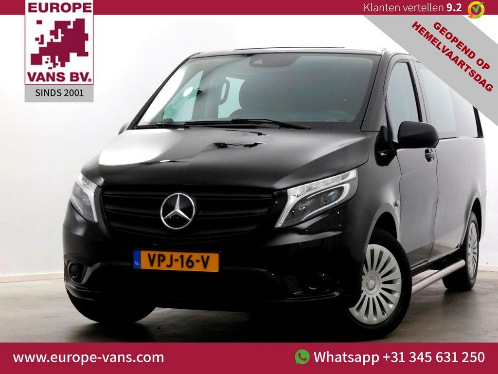 Mercedes-Benz Vito 116 CDI 163pk 9G Automaat Lang D.C. 4x4 Z, Auto's, Bestelwagens en Lichte vracht, Automaat, Zwart, Mercedes-Benz