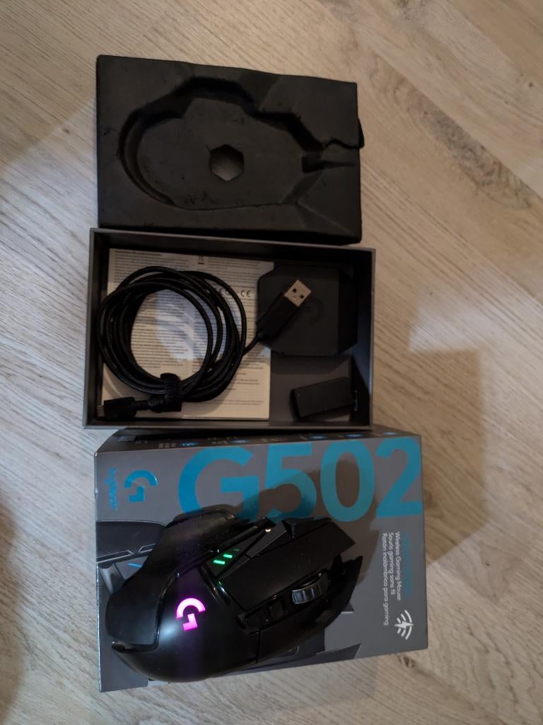 Logitech G 502 lightspeed, Informatique & Logiciels, Souris, Enlèvement, Droitier, Souris, Souris de gaming