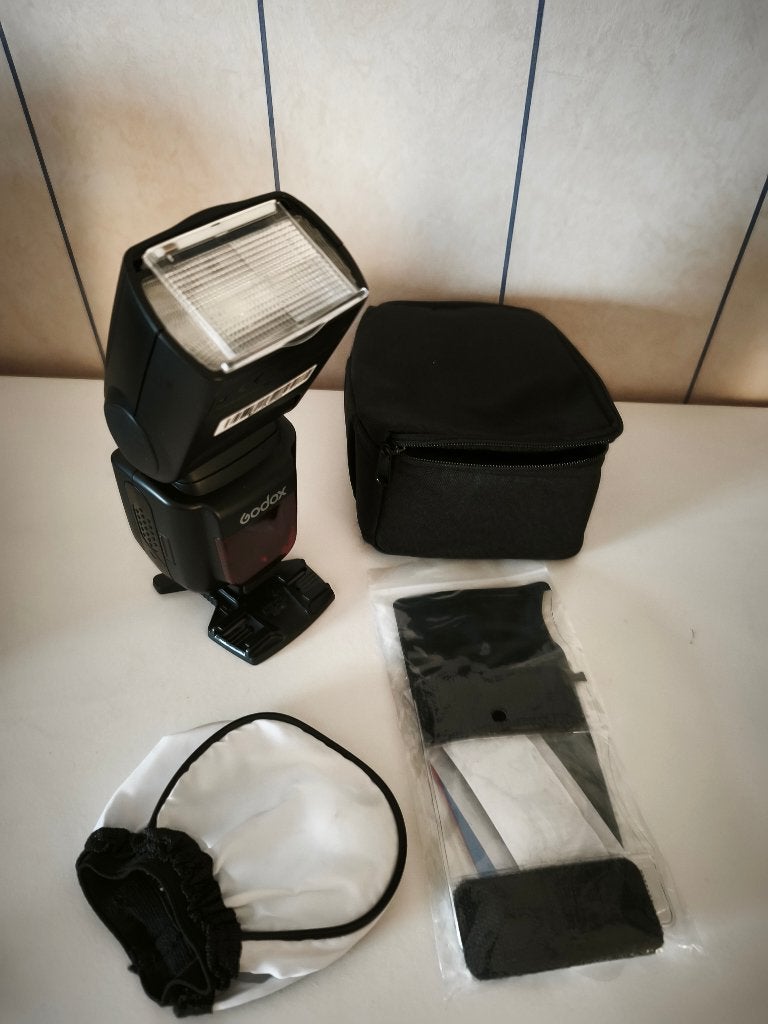Godox Flitser Nikon, Nikon, Externe flitser, Draadloos, Ophalen of Verzenden