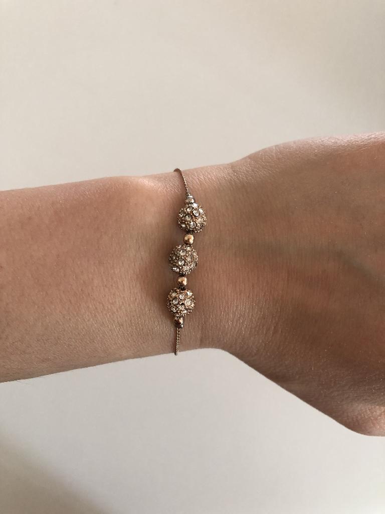 Bracelet en diamant coloré en or rose - femme, filles, Enlèvement ou Envoi, Or, Acier, Utilisé