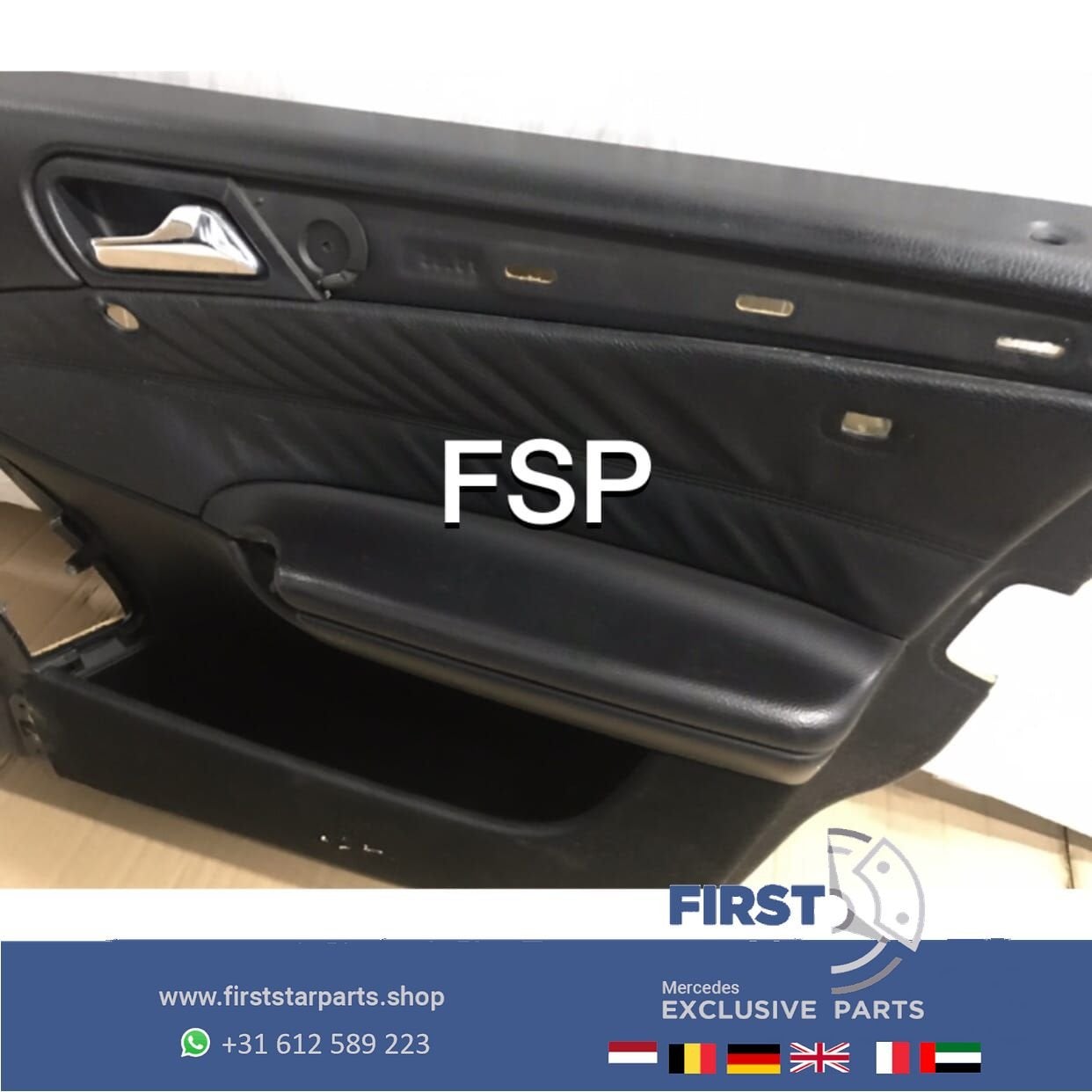 W203 DEURPANEEL Mercedes C KLASSE 2001-2007 DEUR PANEEL KAAR, Utilisé, -, -, Enlèvement ou Envoi