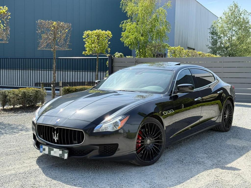 Maserati Quattroporte 3.0 diesel 2016, Autos, Jaguar, Achat, Diesel, Particulier, Noir