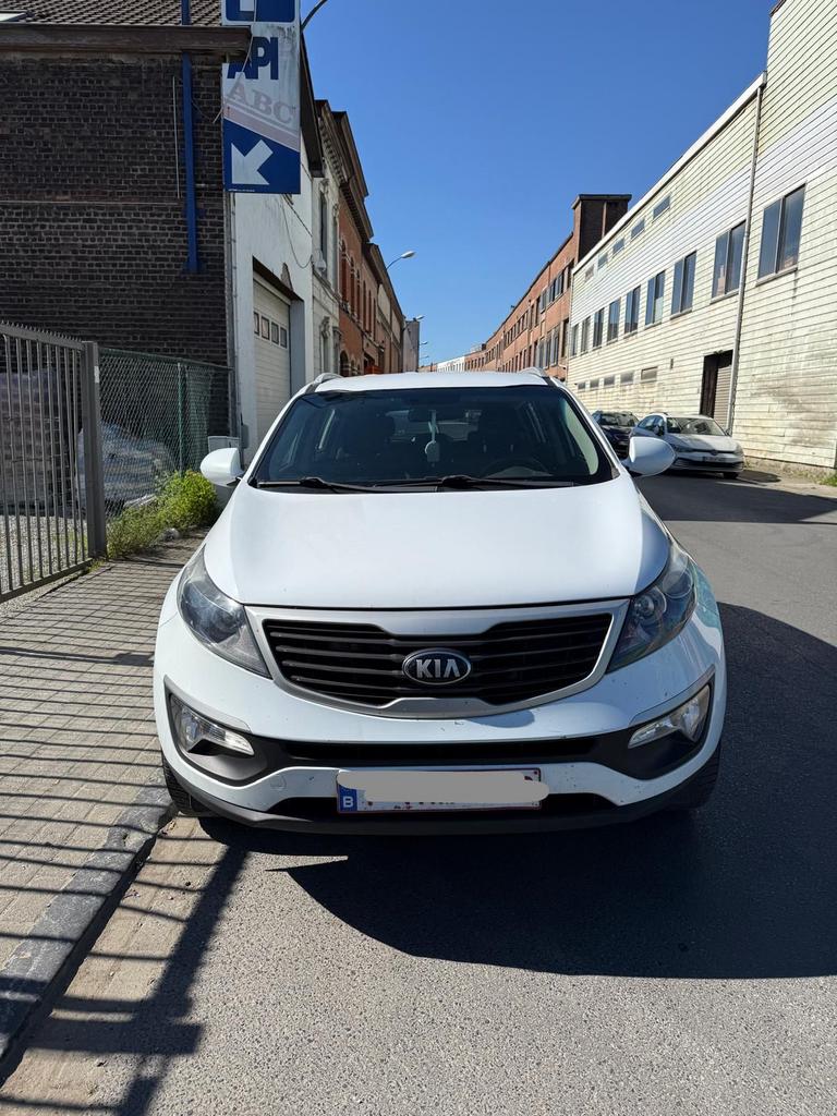 Kia Sportage 1.7CRDi airco, Auto's, Euro 5, Stof, Zwart, 1685 cc