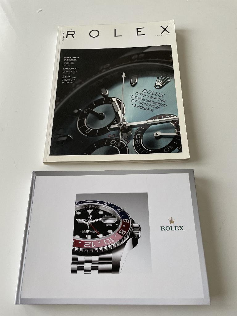 2 Rolex BOEKEN, Ophalen of Verzenden, Zo goed als nieuw, Rolex