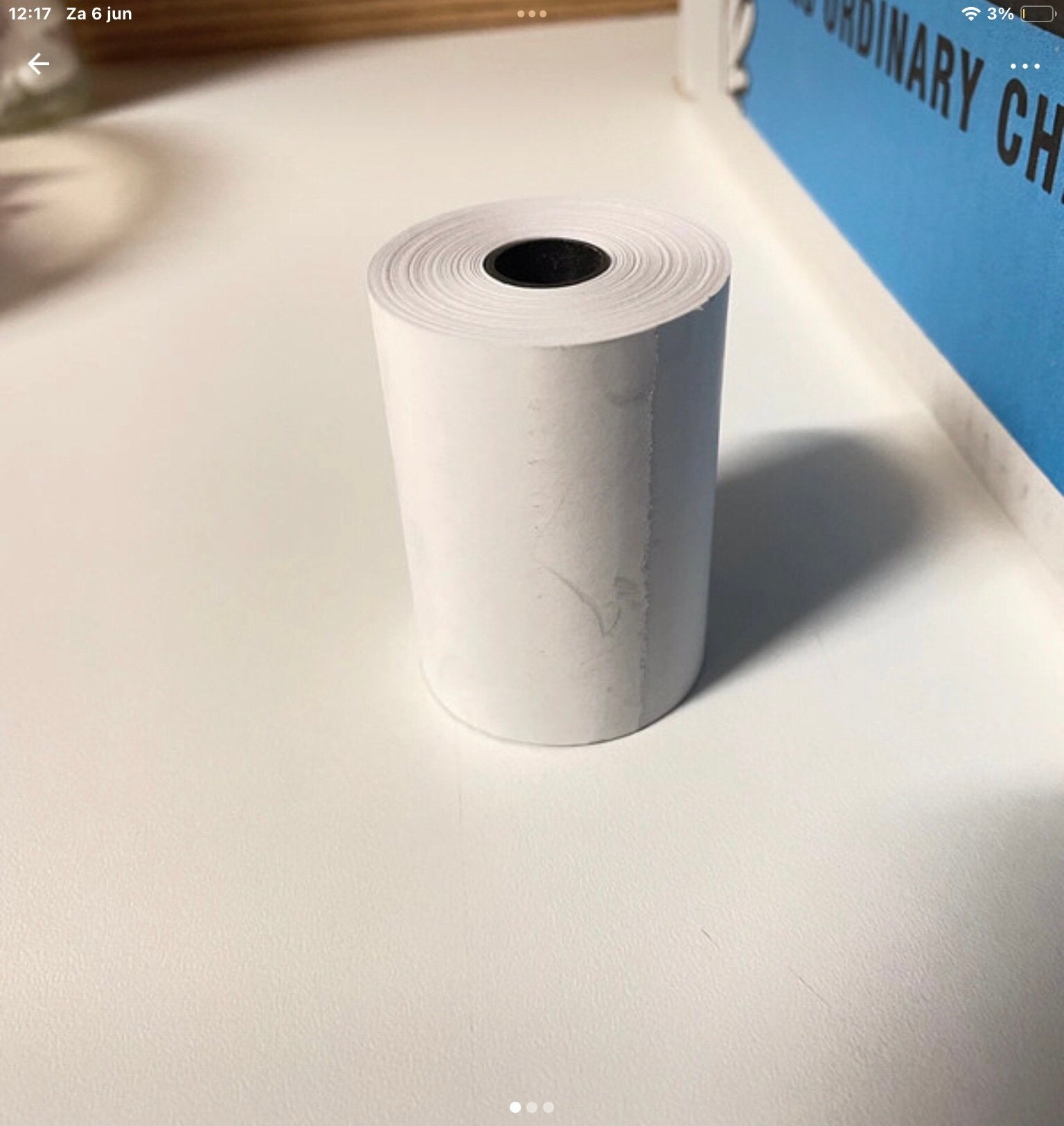 Papierrollen voor terminal, Diversen, Ophalen of Verzenden, Zo goed als nieuw
