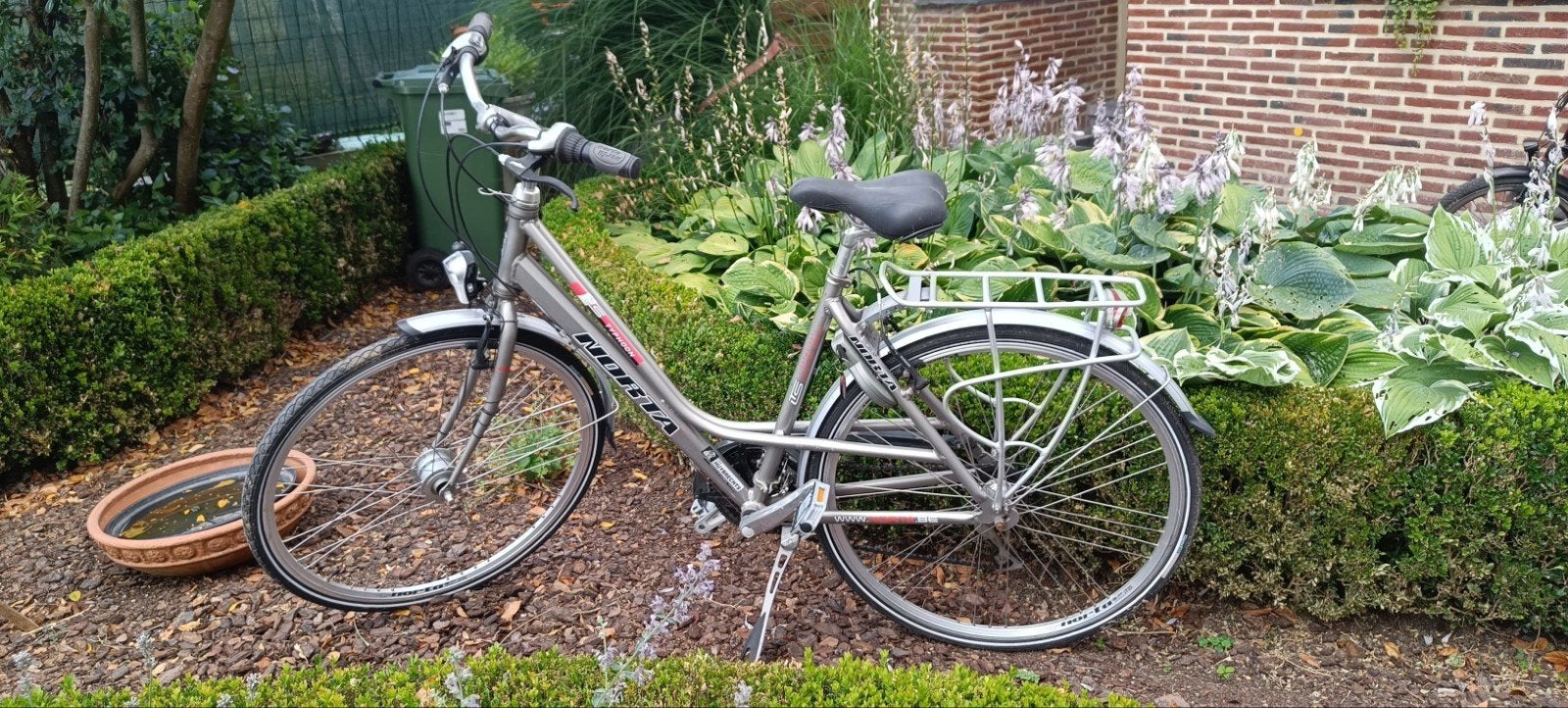 Vélo d'étudiant modèle féminin, Enlèvement