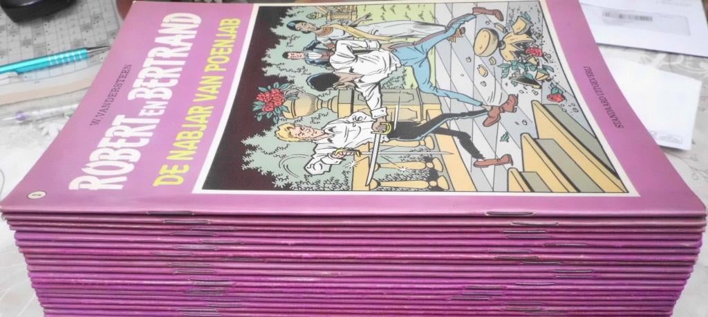 Lot Robert en Bertrand uitzoeken ,los uitzoeken, Plusieurs BD, Enlèvement ou Envoi, Willy Vandersteen, Utilisé