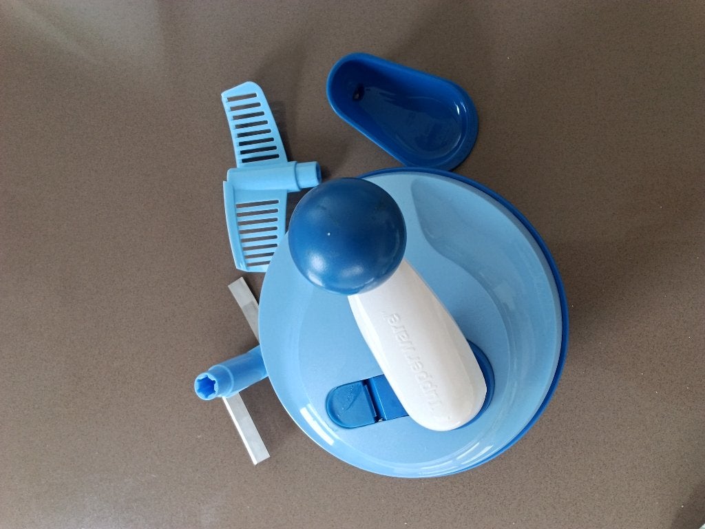 Tupperware Quick Chef, Maison & Meubles, Cuisine| Tupperware, Enlèvement ou Envoi, Avec poignée, Comme neuf, Autres types