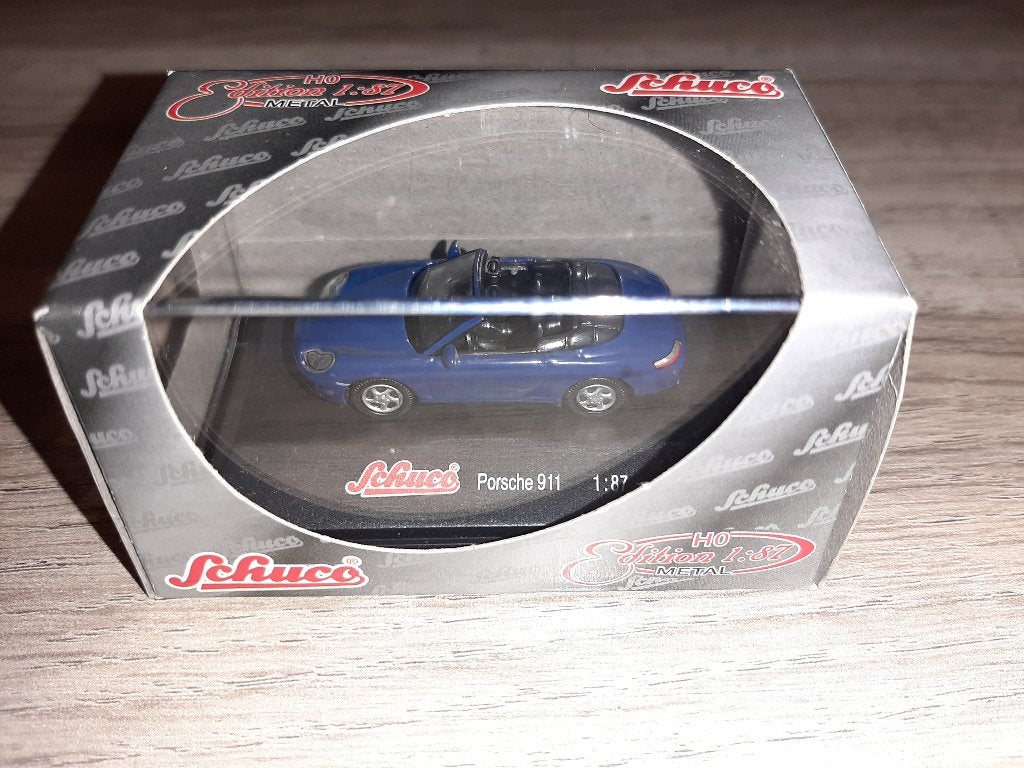 Schuco 1/87 Porsche 911 Cabrio (nearly mint), Hobby & Loisirs créatifs, Voitures miniatures | Échelles Autre, Enlèvement ou Envoi
