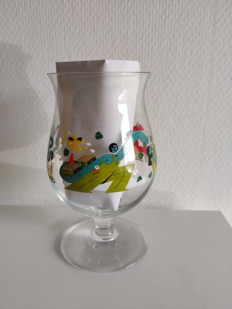 Duvel Glas Limited Edition, Enlèvement ou Envoi, Comme neuf, Verre à bière