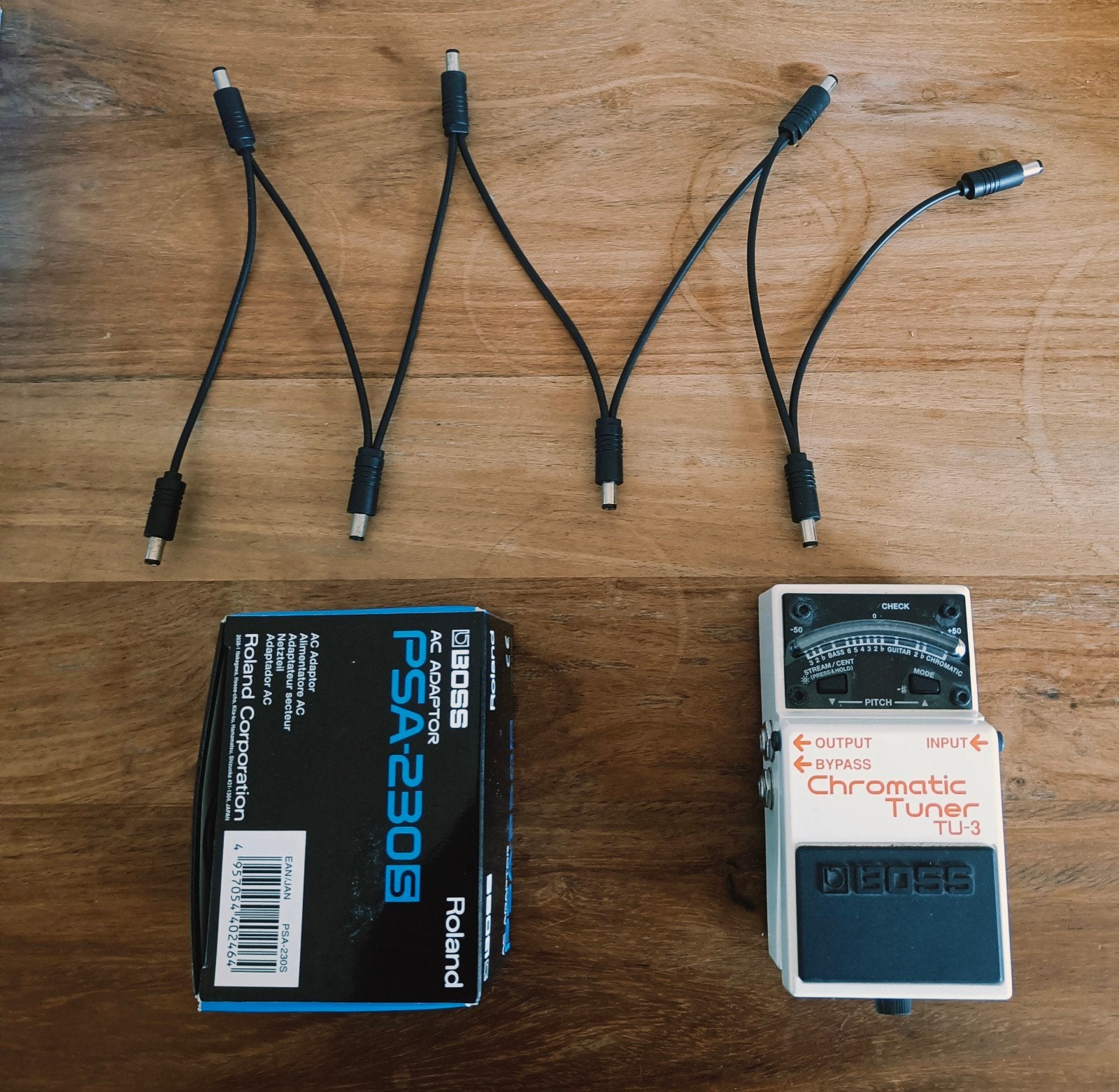 Boss TU-3 met adapter en daisy chain, Ophalen of Verzenden, Zo goed als nieuw, Overige typen