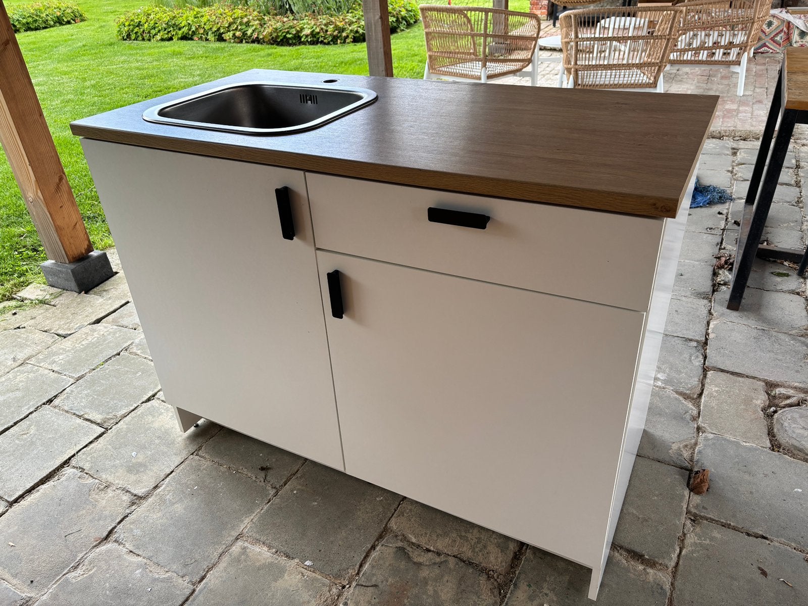 Wasmeubel IKEA, Maison & Meubles, Cuisine | Éléments de cuisine, Utilisé, Blanc, Enlèvement