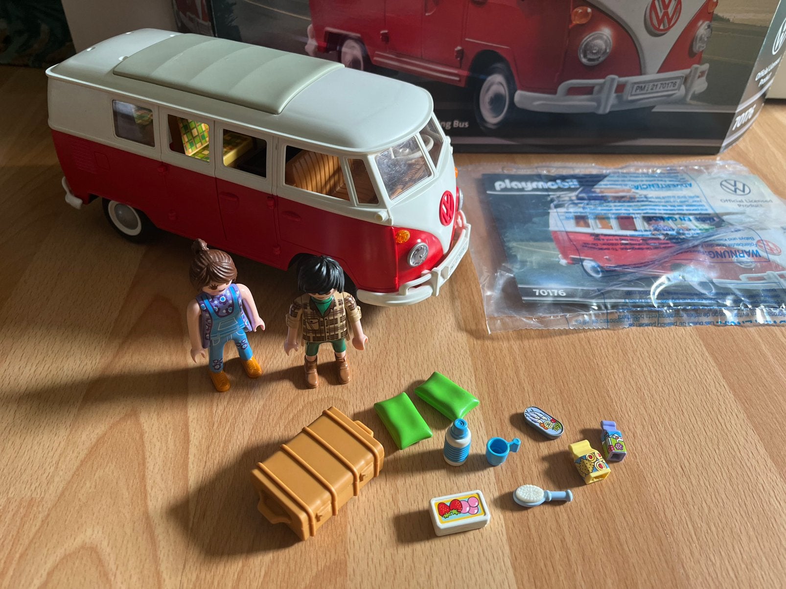 Playmobil Volkswagen T1 camping bus, Ophalen of Verzenden