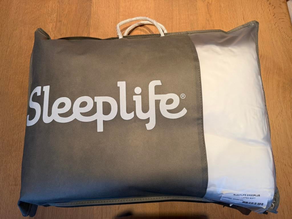 Sleeplife hoofdkussen neksteun 40x60, Eenpersoons, Wit, Nieuw, Ophalen of Verzenden