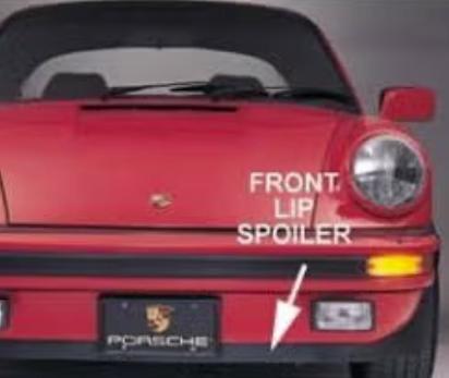 Rubber spoiler voorzijde Porsche 911 (74-89), Auto-onderdelen, Ophalen, Gebruikt, Voor, Porsche