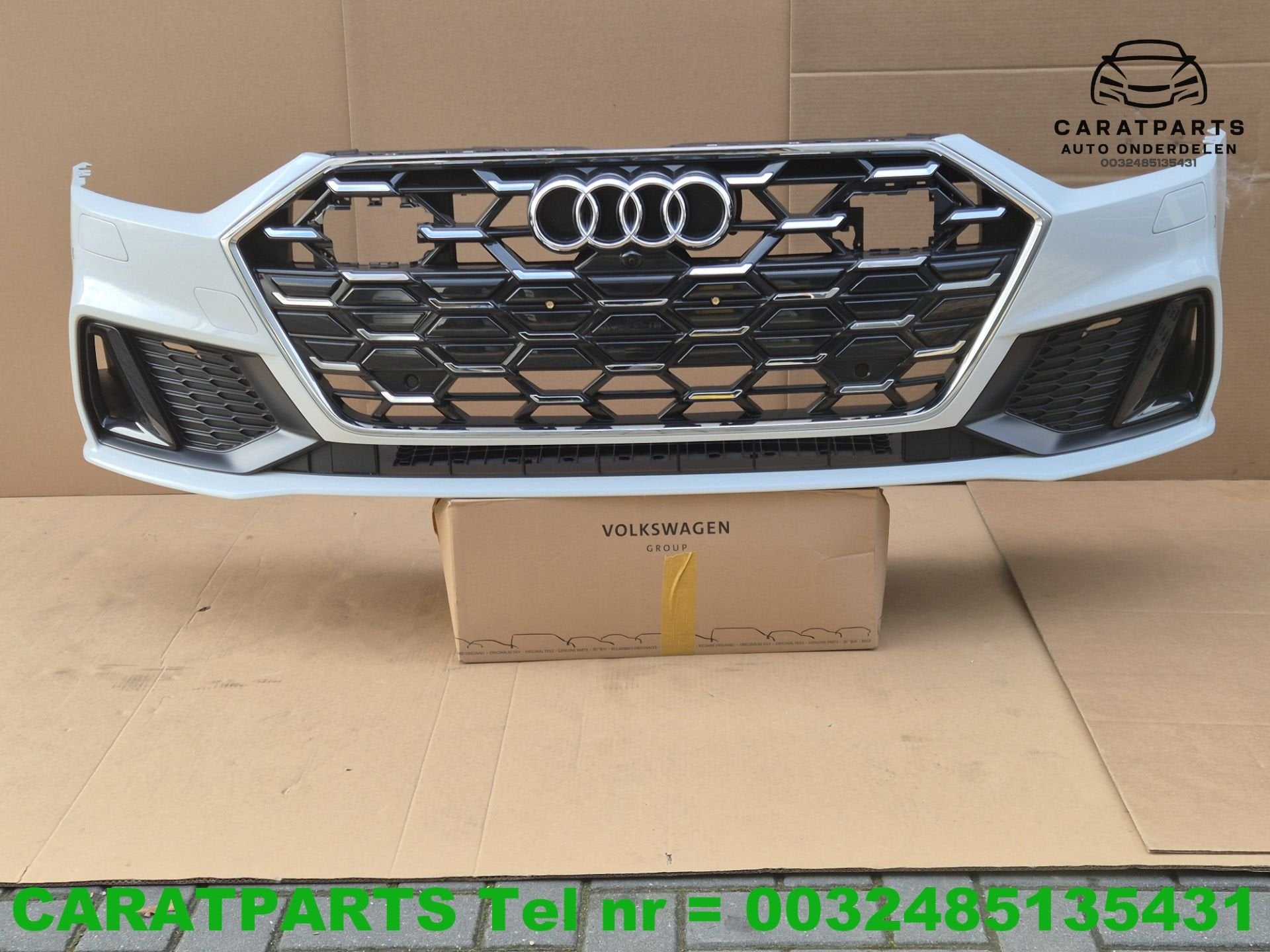 4K8807065 Audi A7 bumper A7 voorbumper A7 C8 4K S Line LS9R, Auto-onderdelen, Gebruikt, AUDI AG, Auto-Union-Strasse 1
85045  Ingolstadt, DE