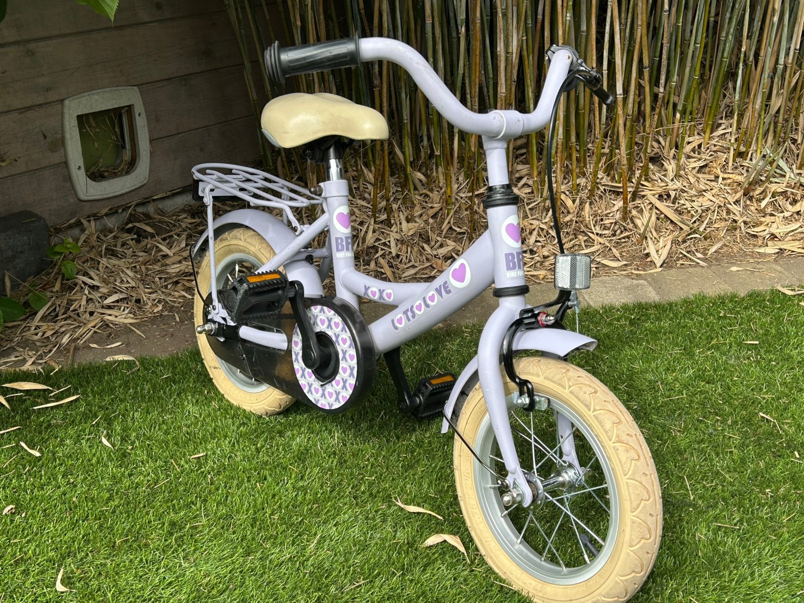 Beginners fietsje 12 inch, Fietsen en Brommers, Fietsen | Kinderfietsjes, Ophalen, Gebruikt, Terugtraprem, Minder dan 16 inch