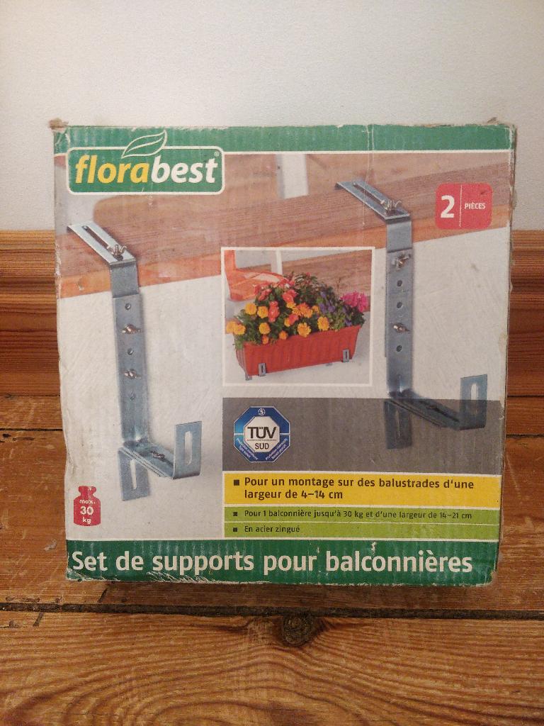 Support pour balconnière, Enlèvement, Intérieur, Moins de 60 cm, Neuf