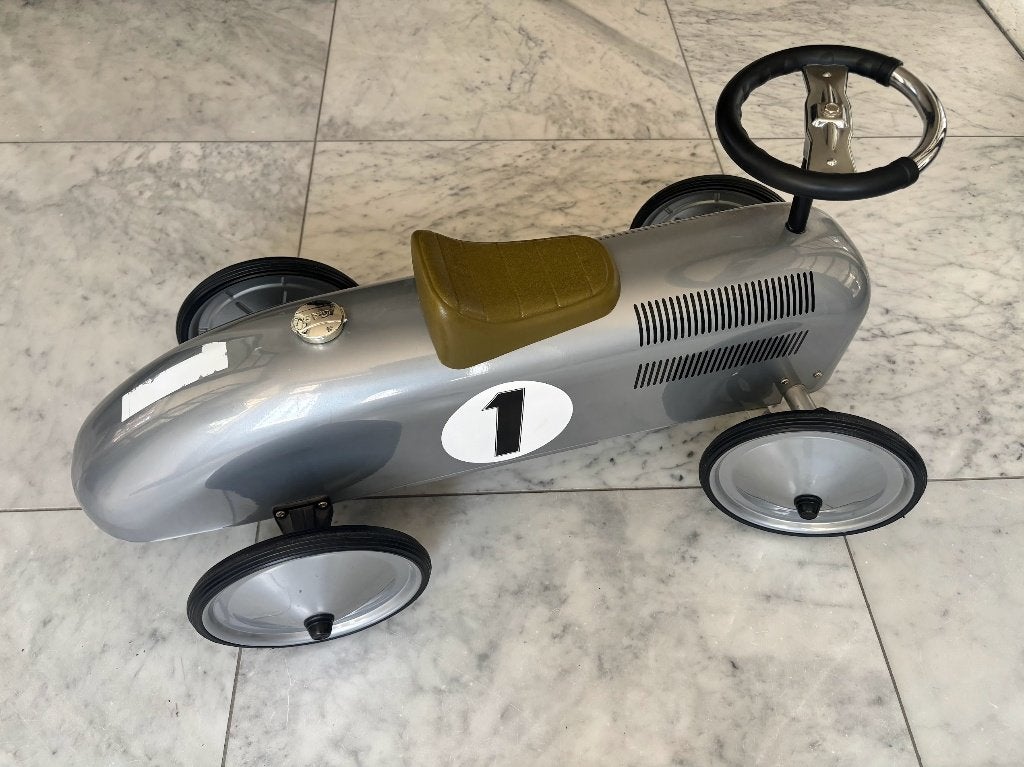 Loopauto - Nummer 1 Zilver, Ophalen, Gebruikt, Loopvoertuig