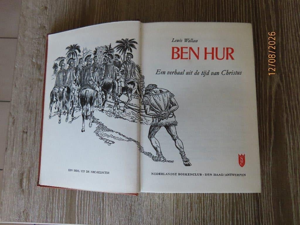 Boek - Ben Hur - Lewis Wallace, Ophalen of Verzenden, Gelezen, Wallace Lewis