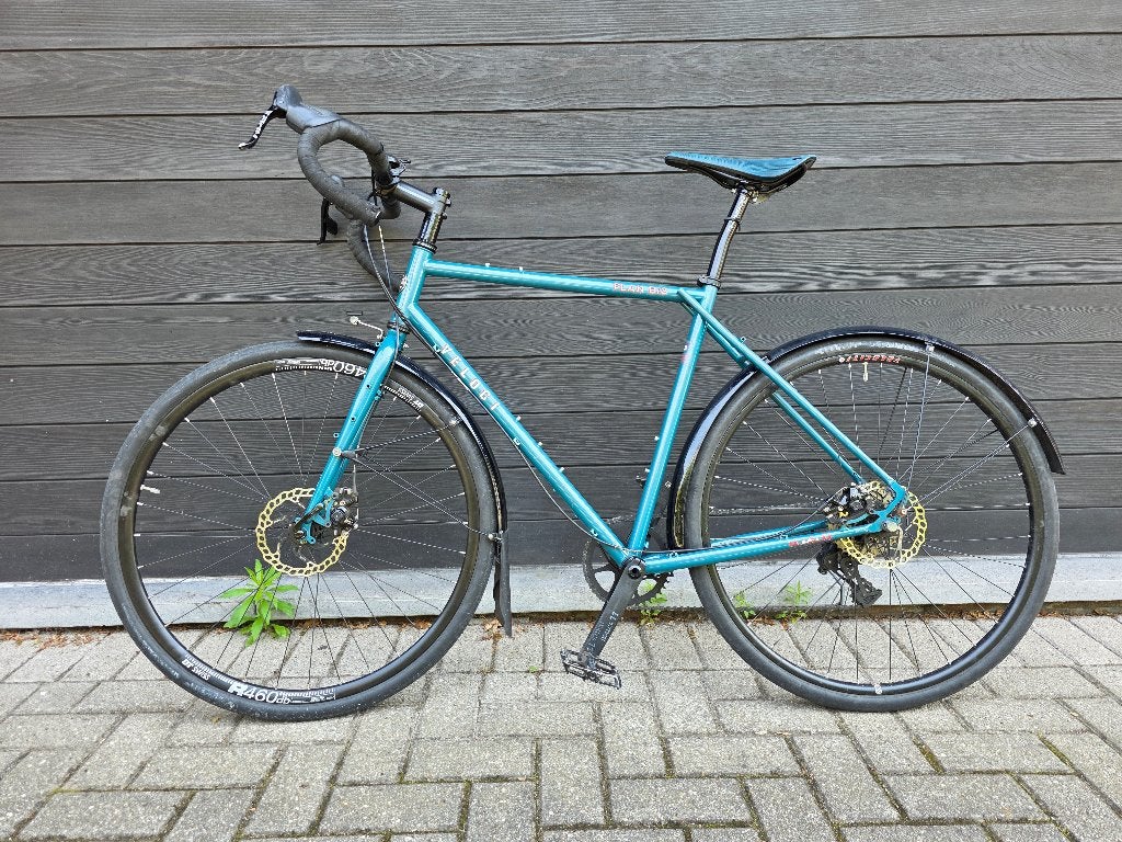 Vélo de route Veloci Plan Big en acier, Autres marques, 10 à 15 vitesses, 57 à 61 cm, Acier