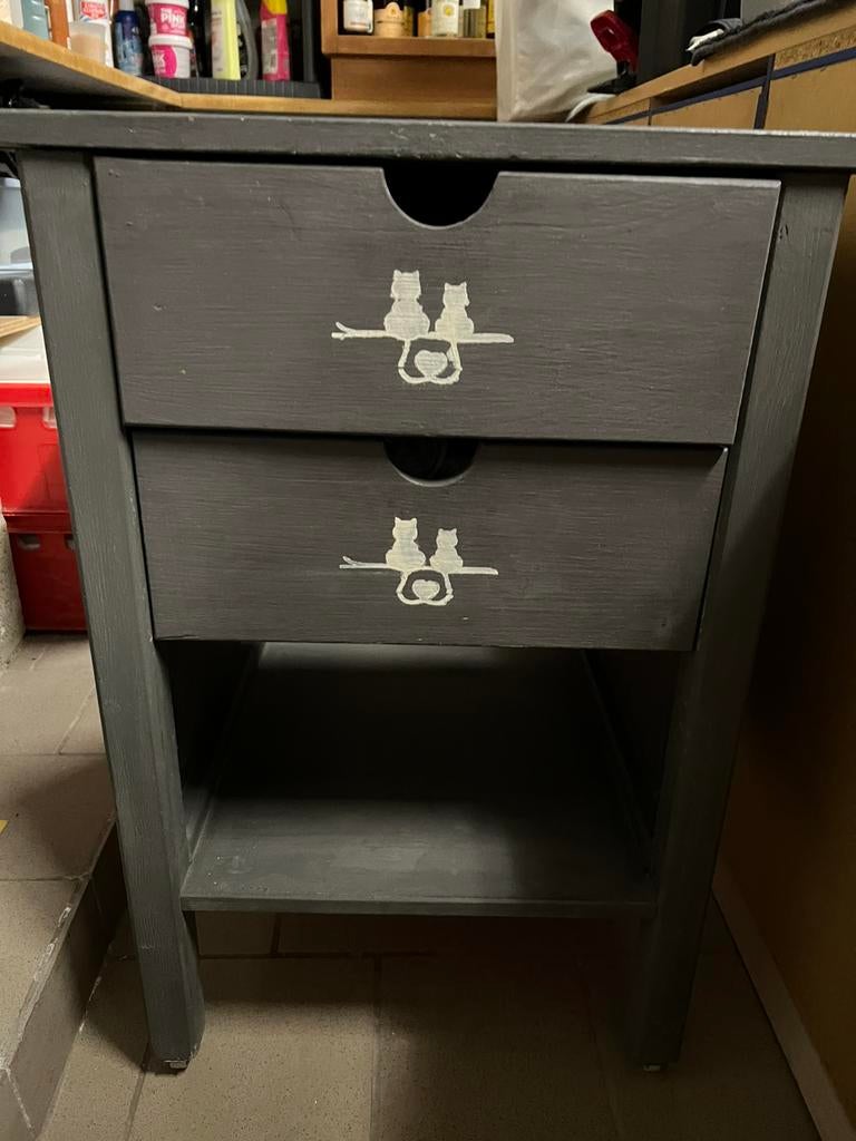 Meubles d’appoint bois brut, Enlèvement, Comme neuf, Bois