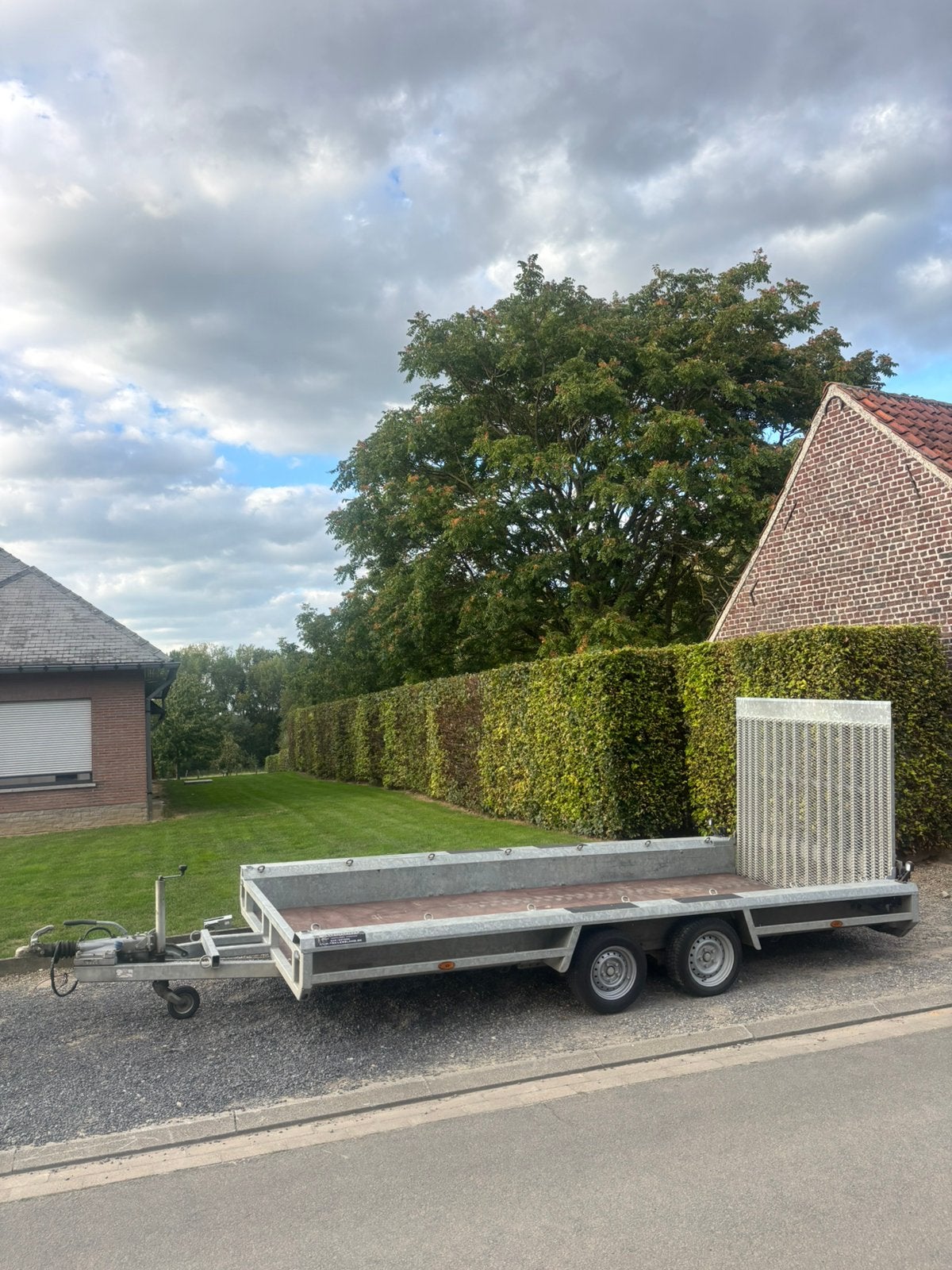 Henra machinetransporter 190x450cm, Auto diversen, Ophalen, Zo goed als nieuw