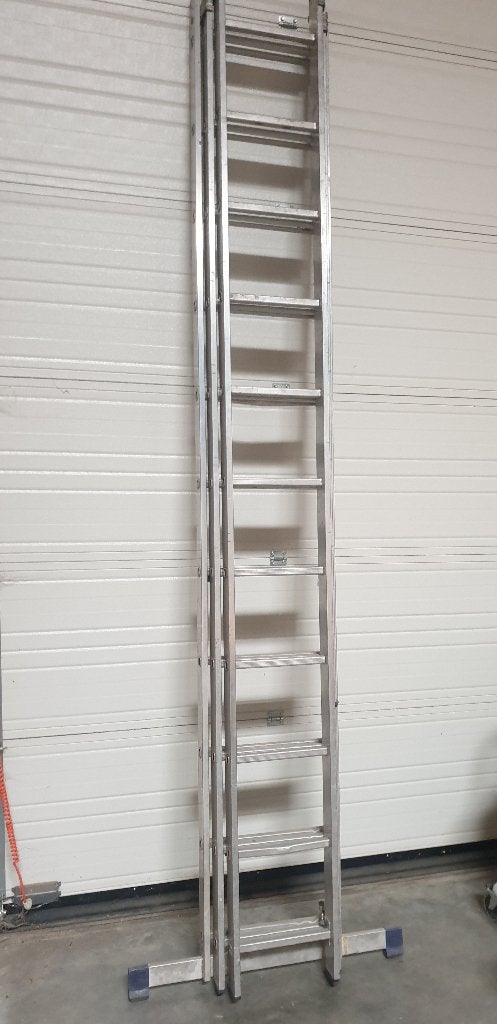 Ladder, Ophalen, Gebruikt, Ladder, Opvouwbaar of Inschuifbaar