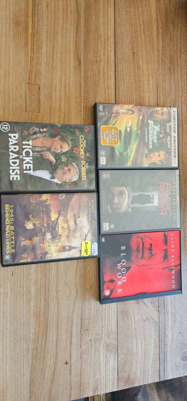 Dvd films allerlei + 3dikke boeken +cd, Ophalen