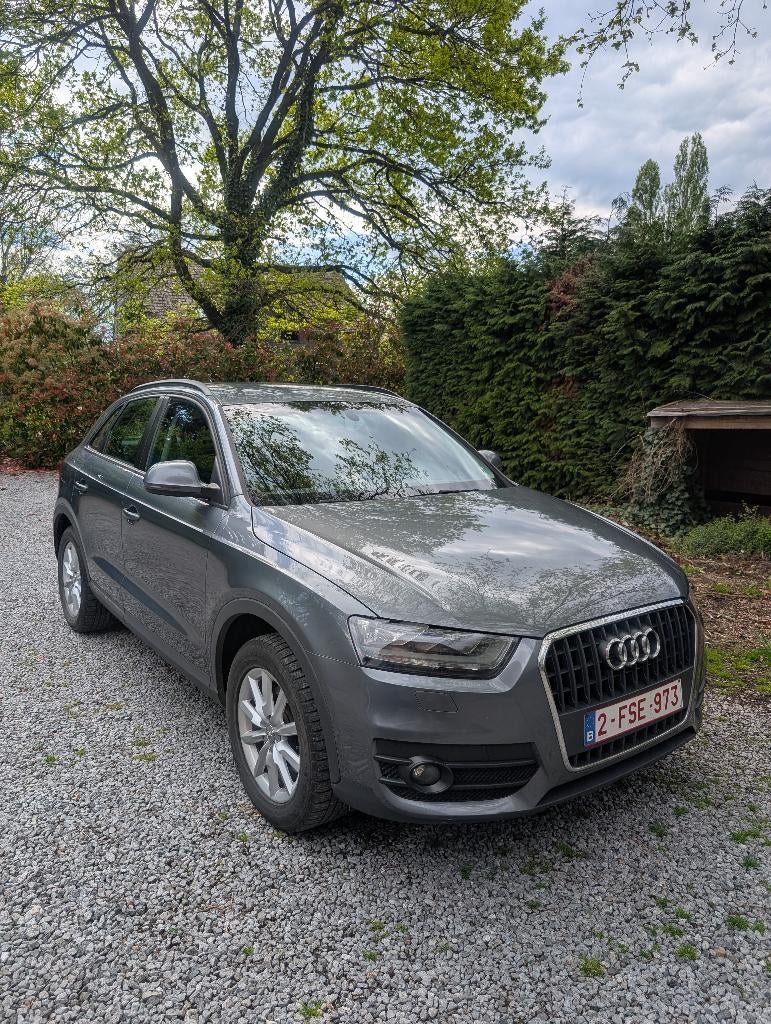 Audi Q3 2.0 TDI – 2014 – 149500 km, Euro 5, Stof, 1520 kg, Particulier