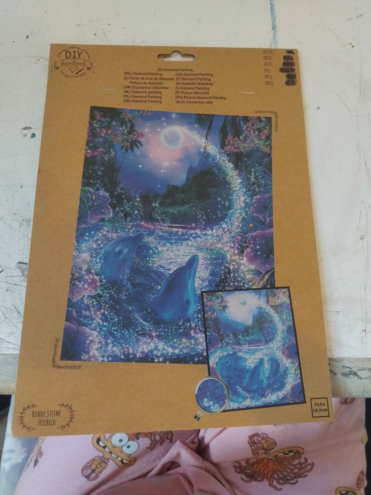 daimond painting, Ophalen, Nieuw, Meerkleurig, Overige materialen
