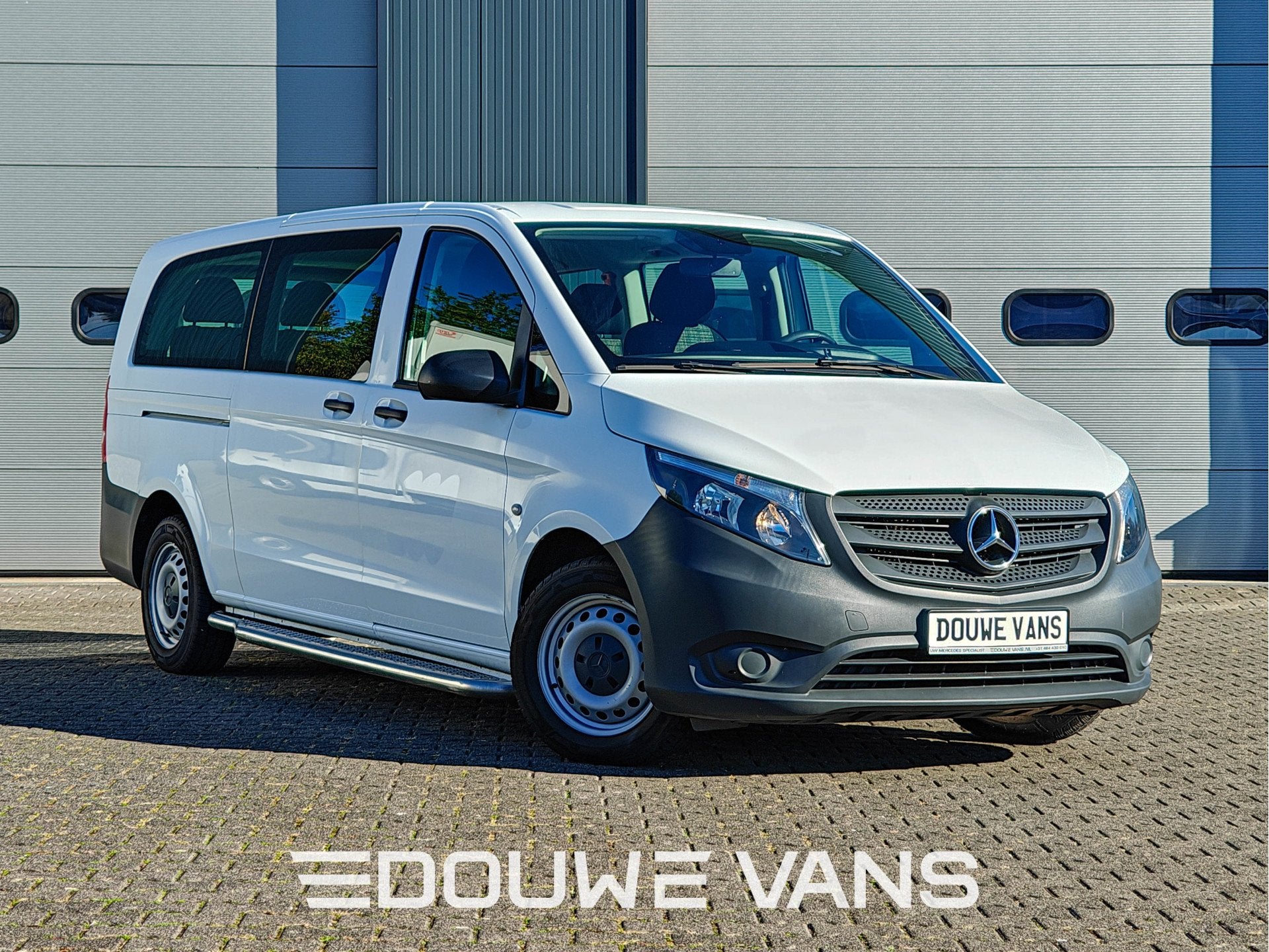 Mercedes-Benz Vito L3 110 Tourer 2-2-2-3 Opstelling Airco Op, Autos, 75 kW, Achat, Entreprise, 2 places