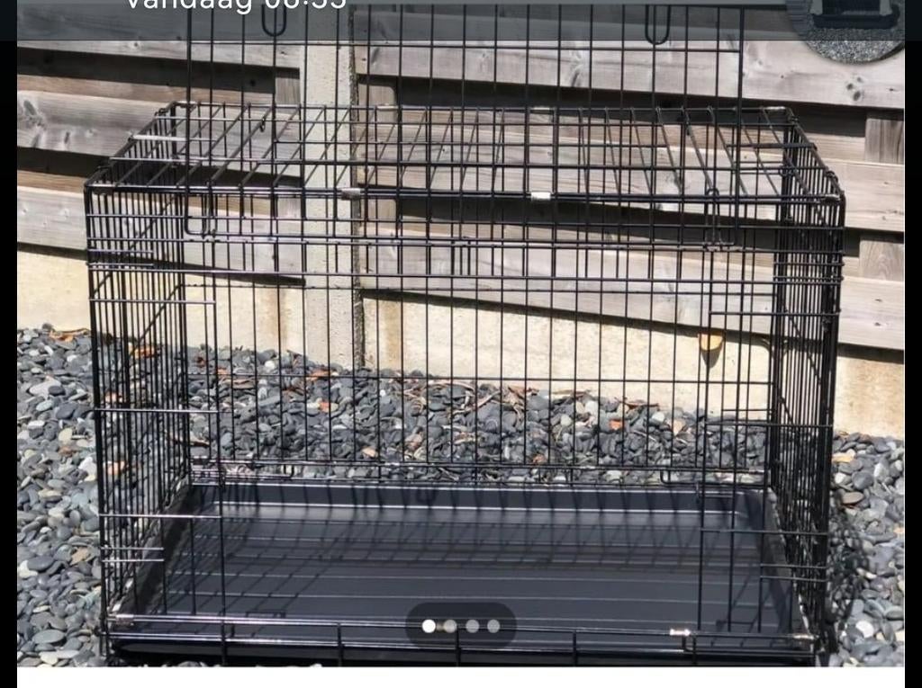 Hondenbench, 75 à 110 cm, Comme neuf, Enlèvement, Niche à chien